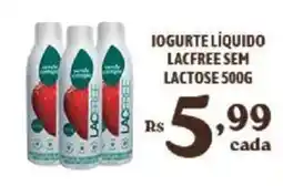 Bahamas Supermercados Iogurte líquido lacfree sem lactose oferta