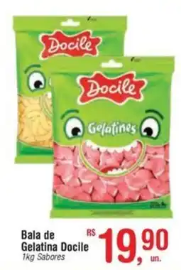 Fort Atacadista Bala de Gelatina Docile Sabores oferta