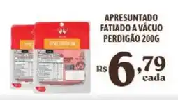Bahamas Supermercados Apresuntado fatiado a vácuo perdigão oferta