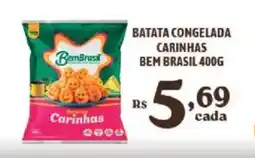 Bahamas Supermercados Batata congelada carinhas bem brasil oferta