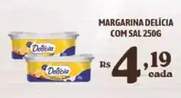 Bahamas Supermercados Margarina delícia com sal oferta