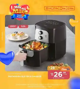Casa Freitas Fritadeira elétrica gaabor oferta