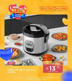 Casa Freitas Panela de arroz elétrica gaabor oferta