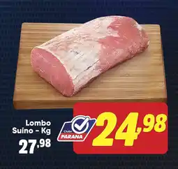 Supermercado Paraná Lombo Suíno oferta
