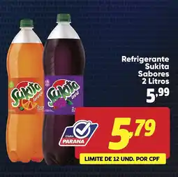 Supermercado Paraná Refrigerante Sukita Sabores oferta