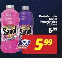 Supermercado Paraná Desinfetante Sanol Fragrâncias oferta
