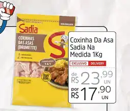 Supermercado Dalben Coxinha Da Asa Sadia Na Medida oferta
