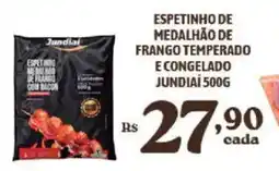 Bahamas Supermercados Espetinho de medalhão de frango temperado e congelado jundiaí oferta