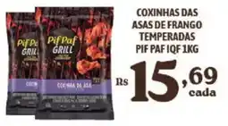 Bahamas Supermercados Coxinhas das asas de frango temperadas pif paf iqf oferta