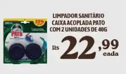 Bahamas Supermercados Limpador sanitário caixa acoplada pato oferta