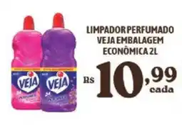 Bahamas Supermercados Limpador perfumado veja embalagem econômica oferta