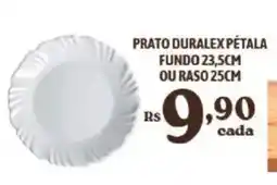 Bahamas Supermercados Prato duralex pétala oferta