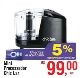 Fort Atacadista Mini Processador Chic Lar oferta