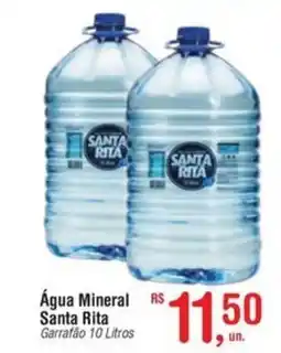 Fort Atacadista Água Mineral RS Santa Rita Garrafão oferta