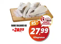 Supermercado Bem Barato Rabo salgado oferta