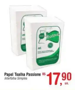 Fort Atacadista Papel Toalha Papel Toalha Passione RS Interfolha Simples Interfolha Simples oferta