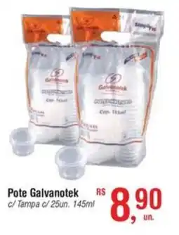 Fort Atacadista Pote Galvanotek oferta