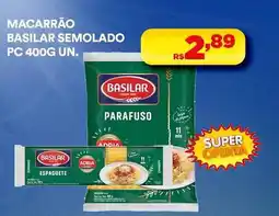 Supermercado Porecatu Macarrão basilar semolado pc un. oferta