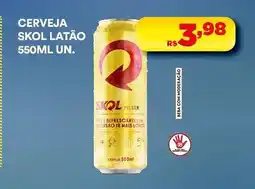 Supermercado Porecatu Cerveja skol latão un. oferta