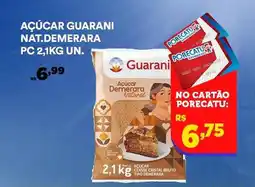 Supermercado Porecatu Açúcar guarani nat.demerara pc oferta