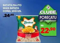 Supermercado Porecatu Batata palito mais batata cong. un. oferta