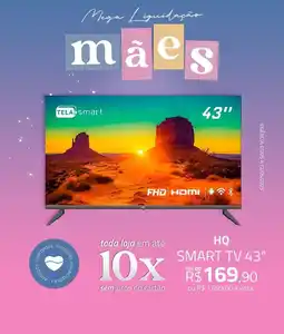 Zema HQ SMART TV 43" oferta