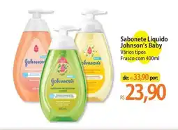 Atacadão Sabonete Líquido Johnson's Baby Vários tipos Frasco oferta