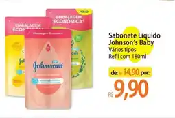 Atacadão Sabonete Líquido Johnson's Baby Vários tipos Refil oferta