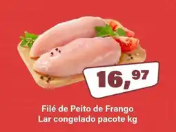 Rede Supermarket Filé de Peito de Frango Lar Congelado Pacote Kg oferta