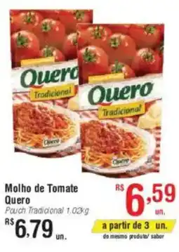 Fort Atacadista Molho de Tomate Quero Pouch Tradicional oferta