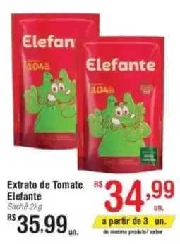 Fort Atacadista Extrato de Tomatea partir de 3 un. Elefante Sachê oferta