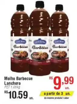 Fort Atacadista Molho Barbecue Lanchero oferta