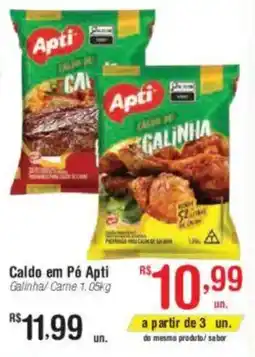 Fort Atacadista Caldo em Pó Apti Galinha/ Carne oferta
