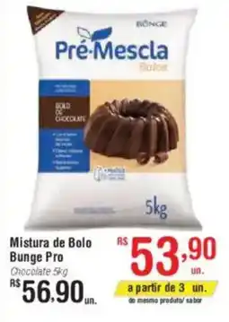 Fort Atacadista Mistura de Bolo Bunge Pro Chocolate oferta