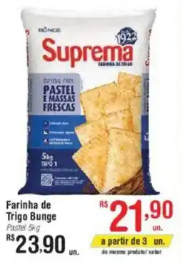 Fort Atacadista Farinha de Trigo Bunge Pastel oferta