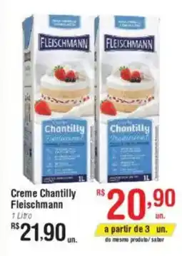 Fort Atacadista Creme Chantilly Fleischmann oferta