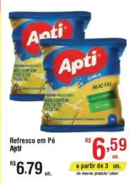 Fort Atacadista Refresco em Pó Apti oferta