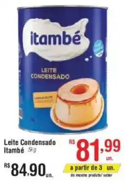Fort Atacadista Leite Condensado Itambé oferta