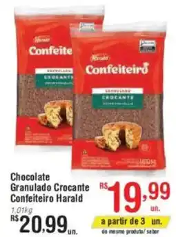 Fort Atacadista Chocolate Granulado Crocante Confeiteiro Harald oferta