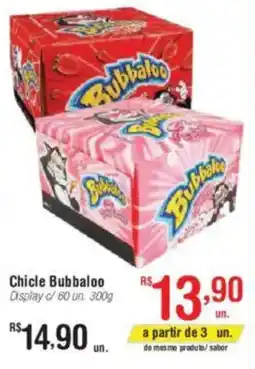 Fort Atacadista Chicle Bubbaloo Display c/ 60 un. oferta
