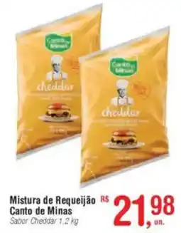 Fort Atacadista Mistura de Requeijão Canto de Minas Sabor Cheddar oferta