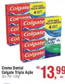 Fort Atacadista Creme Dental Colgate Tripla Ação oferta