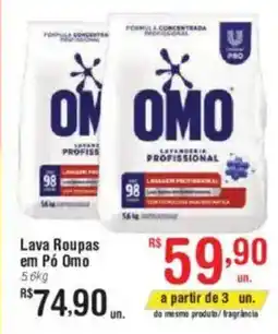 Fort Atacadista Lava Roupas em Pó Omo oferta