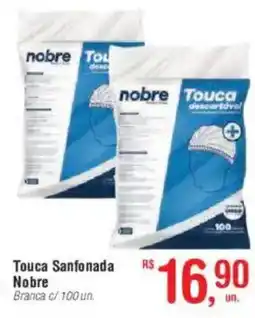 Fort Atacadista Touca Sanfonada Nobre oferta
