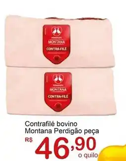 Giga Atacado Contrafilé bovino Montana Perdigão peça oferta