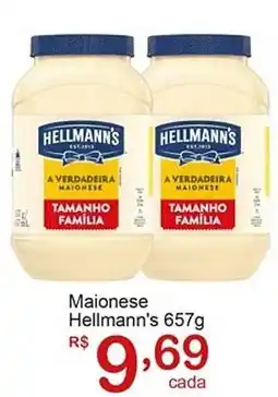 Giga Atacado Maionese Hellmann's oferta