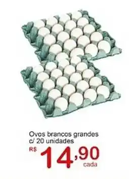 Giga Atacado Ovos brancos grandes oferta