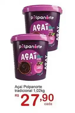 Giga Atacado Açai Polpanorte tradicional oferta
