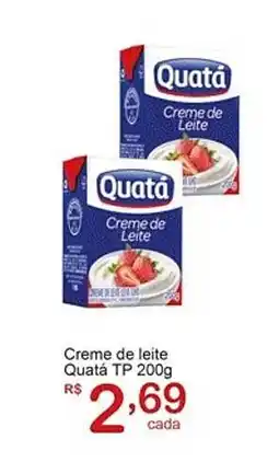 Giga Atacado Creme de leite Quatá TP oferta