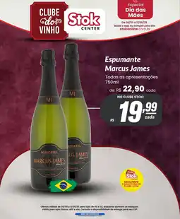 Stok Center Espumante Marcus James oferta